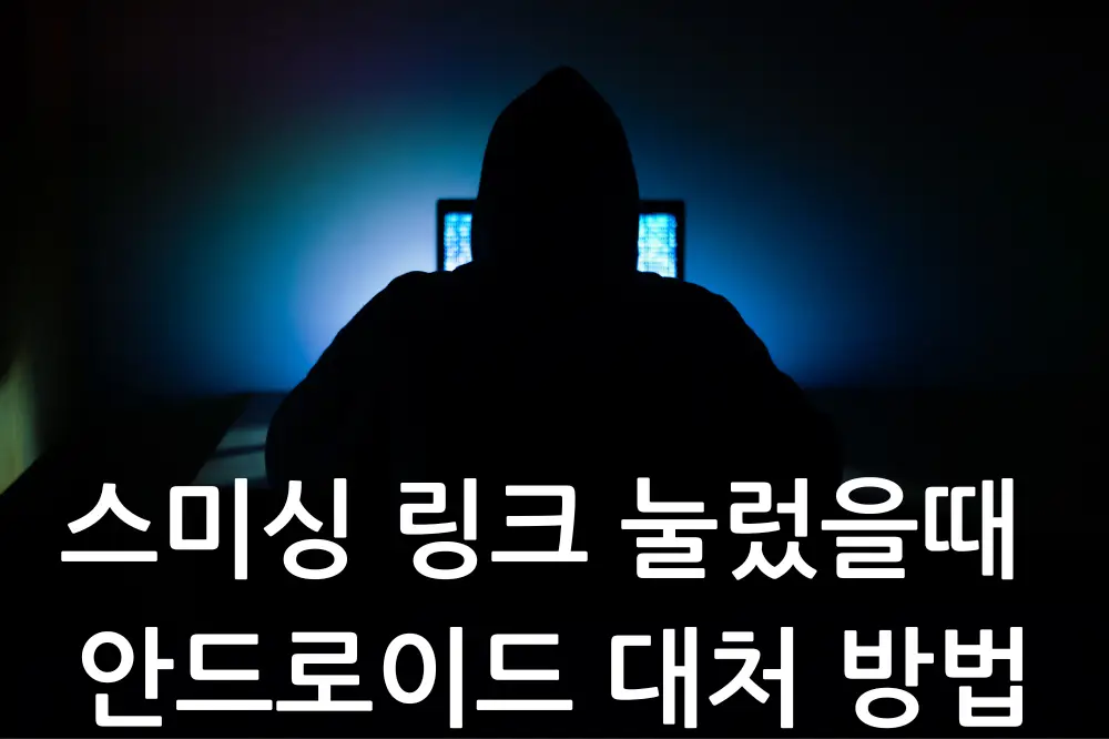 스미싱 링크 눌렀을때 안드로이드 대처 방법 관련 썸네일